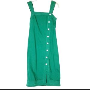 Anthropologie Teal Green Dress